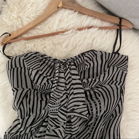 Ted Baker Silk Print Emidius Zebra Dress - Picture 4 of 11